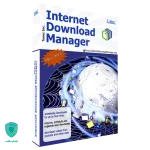 لایسنس و باکس محصول اینترنت دانود منیجر یا آی دی ام (Internet Download Manager)