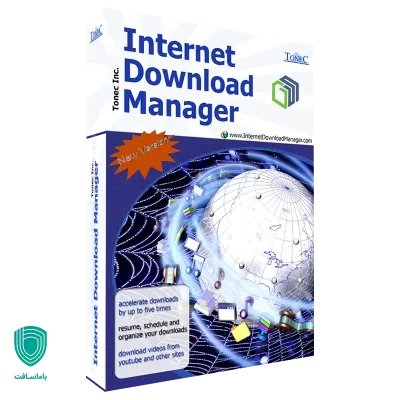 لایسنس و باکس محصول اینترنت دانود منیجر یا آی دی ام (Internet Download Manager)