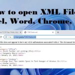نحوه باز کردن فایل XML در نرم افزار Word